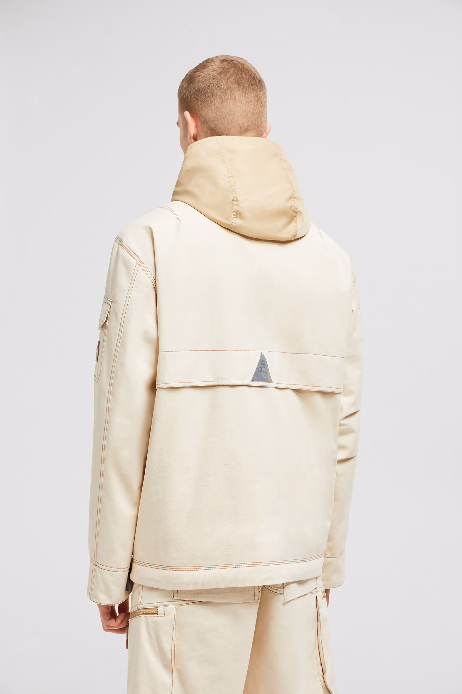 Kelpius Cotton Down Field Jacket Men Light Beige Moncler 5